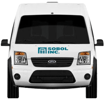 Sobol truck front view